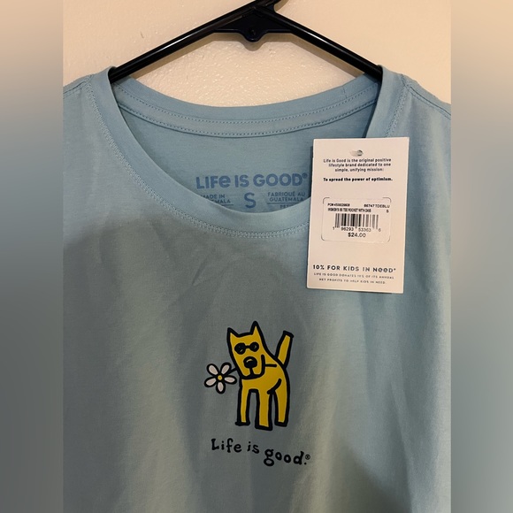 NWT life is good shirt - Picture 4 of 4